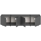 Hanah home polica za tv lowen anthracite black | Eponuda.com