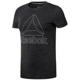 Reebok Majice s kratkimi rokavi EL Marble Logo Tee Črna | Shoptok.si