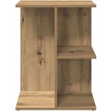 vidaXL Nočna mizica artisan hrast 46,5x29x61 cm inženirski les | Shoptok.si