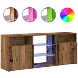 vidaXL TV ormarić LED boja drva 120x30x50 cm konstruirano drvo | shoptok.hr