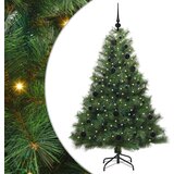 vidaXL Umjetno božićno drvce s stalakom Zelena 150 cm PE i PVC | shoptok.hr