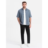 Ombre Men's SLIM FIT chino pants - black | Shoptok.si