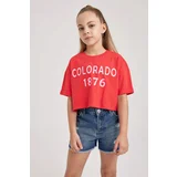 Defacto Crop Short Sleeve T-shirt