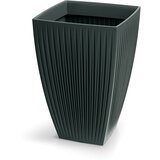 Microcer Saksija Latia kvadratna visoka 40cm - antracit kamen 466R | Eponuda.com