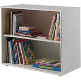 Vipack Bijeli podignuti dječji krevet od masivnog bora s prostorom za odlaganje 90x200 cm SCOTT – | shoptok.hr