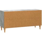 TV ormar Betonska siva 102 x 34,5 x 50 cm Konstruirano drvo | Eponuda.com