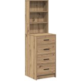  Highboard hrast artisan 40 x 41 x 135 cm Konstruirano drvo | shoptok.hr