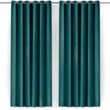 Filumi Petrolej zelena zavjesa za djelomično zamračenje od samta 140x250 cm Velto – | shoptok.hr