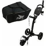 Axglo TriLite 3-Wheel SET Black/Black Ručna kolica za golf