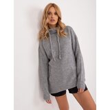 BADU Sweater-BA-SW-0593.22-grey | Shoptok.si