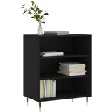  Komoda crna 57 x 35 x 70 cm od konstruiranog drva | shoptok.hr
