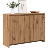vidaXL Komoda boja hrasta artisan 102 x 33 x 75 cm konstruirano drvo | shoptok.hr