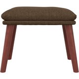  Tabure smeđi 45 x 29,5 x 35 cm od tkanine | shoptok.hr