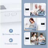 Aigostar Bežično zvono 3xAA IP44 crna/bela | Eponuda.com