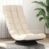 vidaXL Vrtljiv talni stol lanena 70x51x79 cm | Shoptok.si