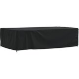 vidaXL Pokrivalo za vrtno pohištvo črno 315x180x74 cm 420D oxford | Shoptok.si