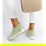 Gemre Green wedge sneakers Alquippa | Shoptok.si