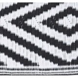 Vanjski tepih crni 140 x 200 cm PP | shoptok.hr