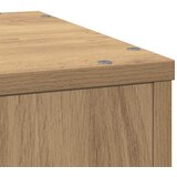  Stalak za biljke boja hrasta 33 x 33 x 100 cm konstruirano drvo Smeđa | Shoptok.si