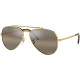 Ray-ban New Aviator Chromance Collection RB3625 9196G5 Polarized M (58) Zlata/Rjava Cene