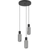 Eglo 901004 - visilica na sajli maione 3xE27/4W/230V crna/zadimljena | Eponuda.com