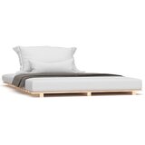 The Living Store Posteljni okvir 150x200 cm trdna borovina - Posteljni Okvir, (21503815) | Shoptok.si