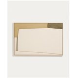 Kave Home Ročno naslikana/3D slika z okvirjem/na platnu 60x90 cm Deravia – | Shoptok.si