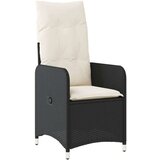  11-dijelni vrtni bistro set od poliratana s jastucima crni | shoptok.hr