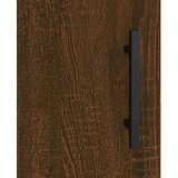  Komoda smeđa boja hrasta 100 x 36 x 60 cm od konstruiranog drva | shoptok.hr