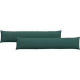  Jastučići za sofu 2 pcs Tamnozelena 200 x 40 cm tkanina | Eponuda.ba