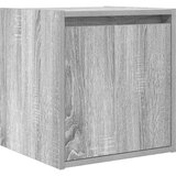  Zidni noćni ormarići 2 kom boja sivog hrasta sonome 38x34x40 cm | Eponuda.com