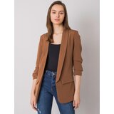Och Bella Jacket-TW-ZT-BI-22520.14-brown | Shoptok.si
