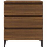  Komoda rjavi hrast 60x35x69 cm konstruiran les, (20654142) | Shoptok.si
