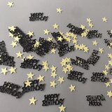 INF Konfeti, 30 kosov črk in 100 kosov zvezdic Black, (21691832) | Shoptok.si