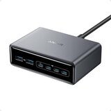 Anker Prime Stoni brzi punjač GaN, 200W, 6-portova (4xUSB-C i 2xUSB-A), Srebrni Cene