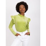Italy Moda Blouse-DHJ-BZ-6533A.44P-lime green Cijene