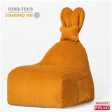 The Brooklyn Kids Oker rumena otroška vreča za sedenje Funny Bunny – | Shoptok.si