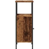 vidaXL Nočne omarice 2 kosa starinski les 41x31x80 cm inženirski les | Shoptok.si