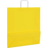  Papirnate vrećice 250 kom s ručkama žute 45x17x48 cm | shoptok.hr