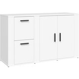 Maison Chic Komoda - Predalnik bela 100x33x59,5 cm inženirski les, (21716125) Cene