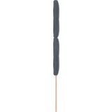 vidaXL LED Uzglavlje Tamno Sivo 80 cm Baršun | shoptok.hr