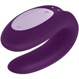 Satisfyer vibrator za parove Double Joy, ljubičasti | shoptok.hr