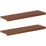  Prozorske klupice 2 kom. Tamno smeđa 90 x 30 x 2 cm | shoptok.hr