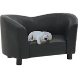 vidaXL Sofa za pse crna 67 x 41 x 39 cm od umjetne kože Cijene