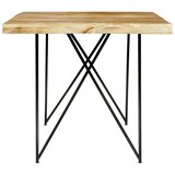 vidaXL Jedillna miza 180x90x76 cm trden mangov les | Shoptok.si