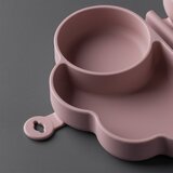 Tommee Tippee EasiStick™ Silicone Foldable Plate kutija za užinu 4m+ Pink 1 kom | shoptok.hr