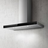 Elica napa joy - 90 cm , nerjaveče jeklo / črno steklo | Shoptok.si