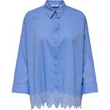 Only Bluza 'ONLGRACES TULUM' moder denim | Shoptok.si