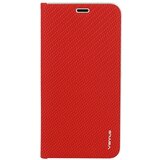  Premium preklopna torbica iphone 12 / 12 pro - carbon rdeča Cene