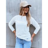 DStreet Bluzka damska longsleeve LOTUS ecru | shoptok.hr
